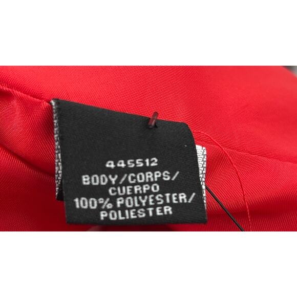 Monique Lhuillier Off Shoulder Maxi High Low Gown Dress 4 Red Wedding Guest - Picture 7 of 7